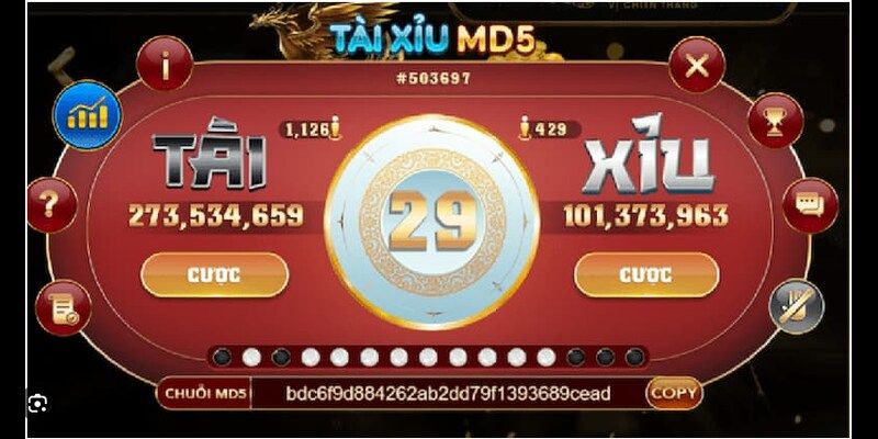 Các lợi ích khi chơi tài xỉu MD5